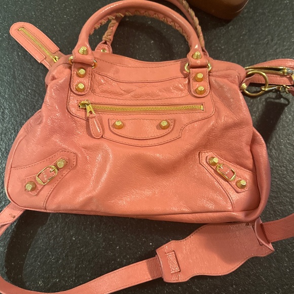 Balenciaga Classic City Medium Bag – Pink with Giant 12 Gold Hardware - Picture 1 of 3